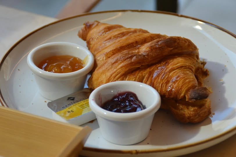 Croissant a la Plancha