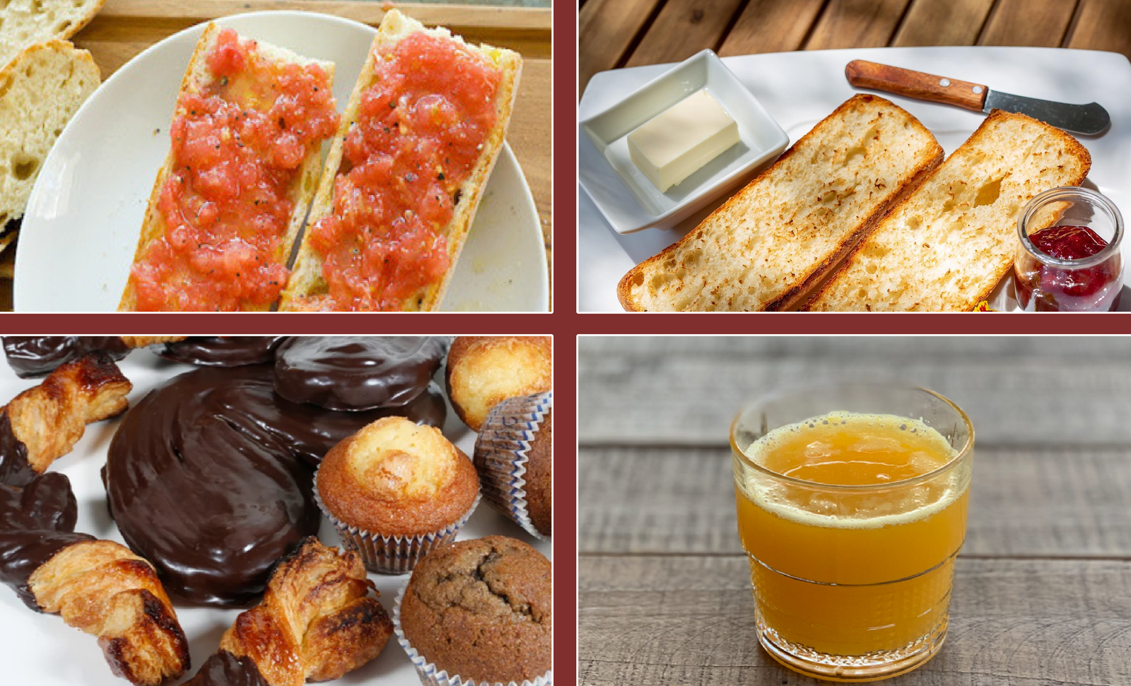 Desayuno Zumo